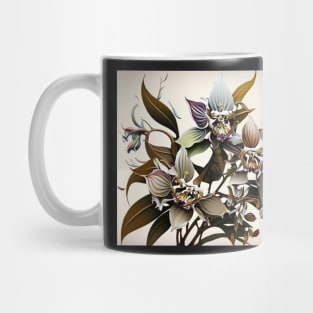 Oriental Orchids Mug